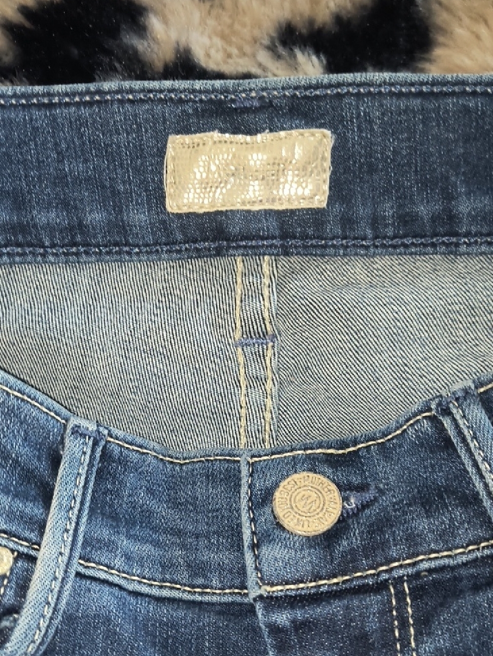 MOTHER The Muse Ankle Jean in China Blossom Size 25 - Picture 5 of 8